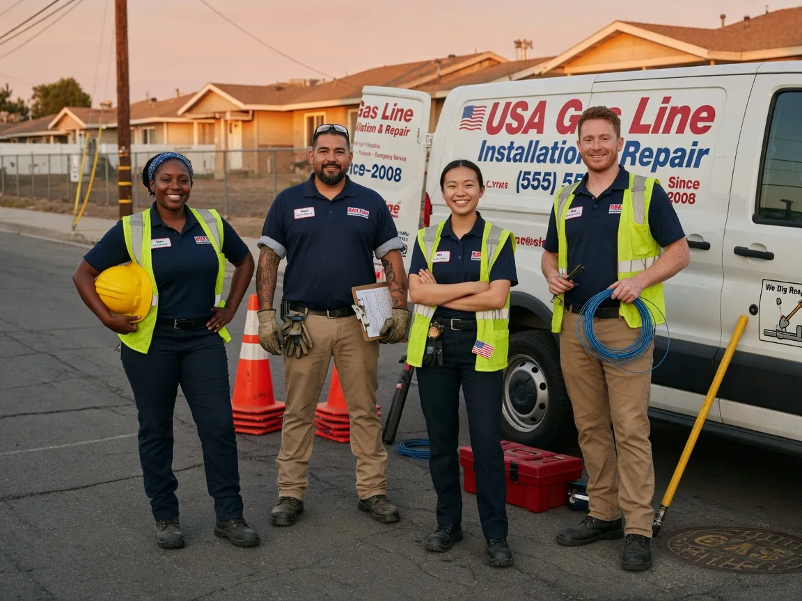 Gas Line Installation company in Shirleysburg, PA